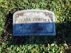Clara Dorthea Olson 1904 1926